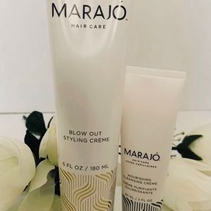 Hair Duo, Marajo Blowout Cream & Cremo Texture Hair Styling Paste 3 for $20